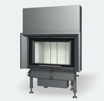 Trend V 8 Номинална мощност 8-14 kW, размери - 830/545 mm, диаметър на димоотвода - Ф180 mm, ефективност - 80%.
